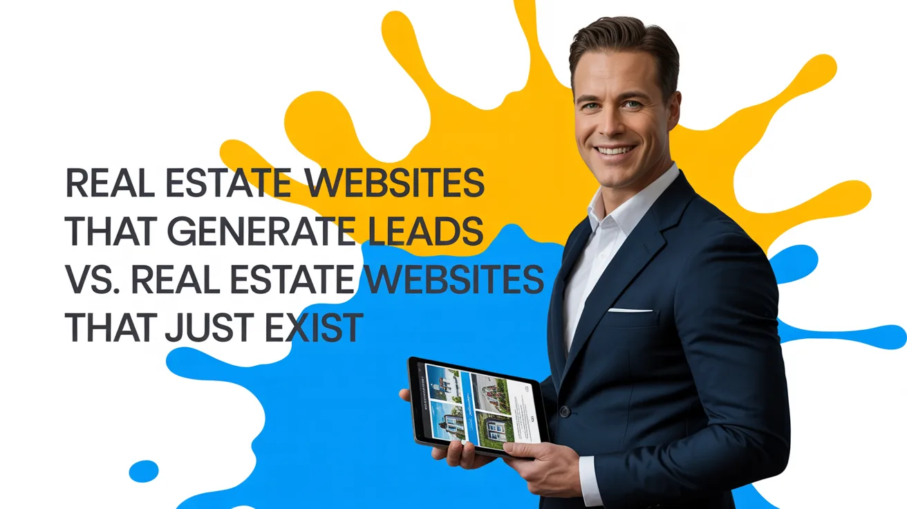 Real Estate Websites That Generate Leads vs. Real Estate Websites That Just Exist