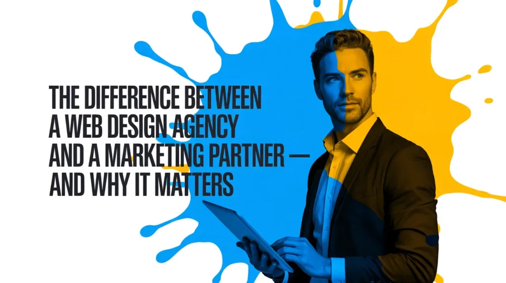 The Difference Between a Web Design Agency and a Marketing Partner — And Why It Matters