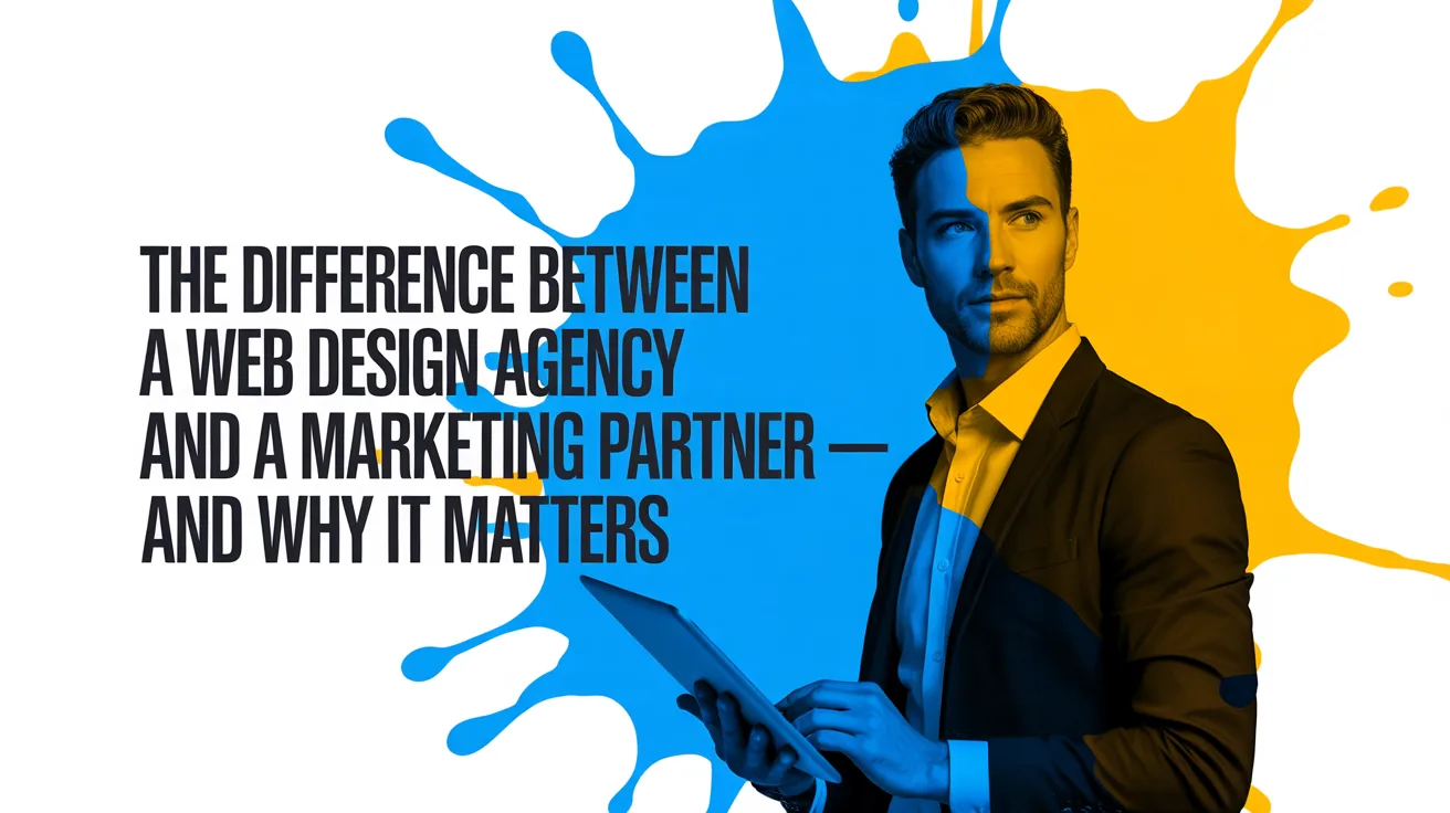 The Difference Between a Web Design Agency and a Marketing Partner — And Why It Matters