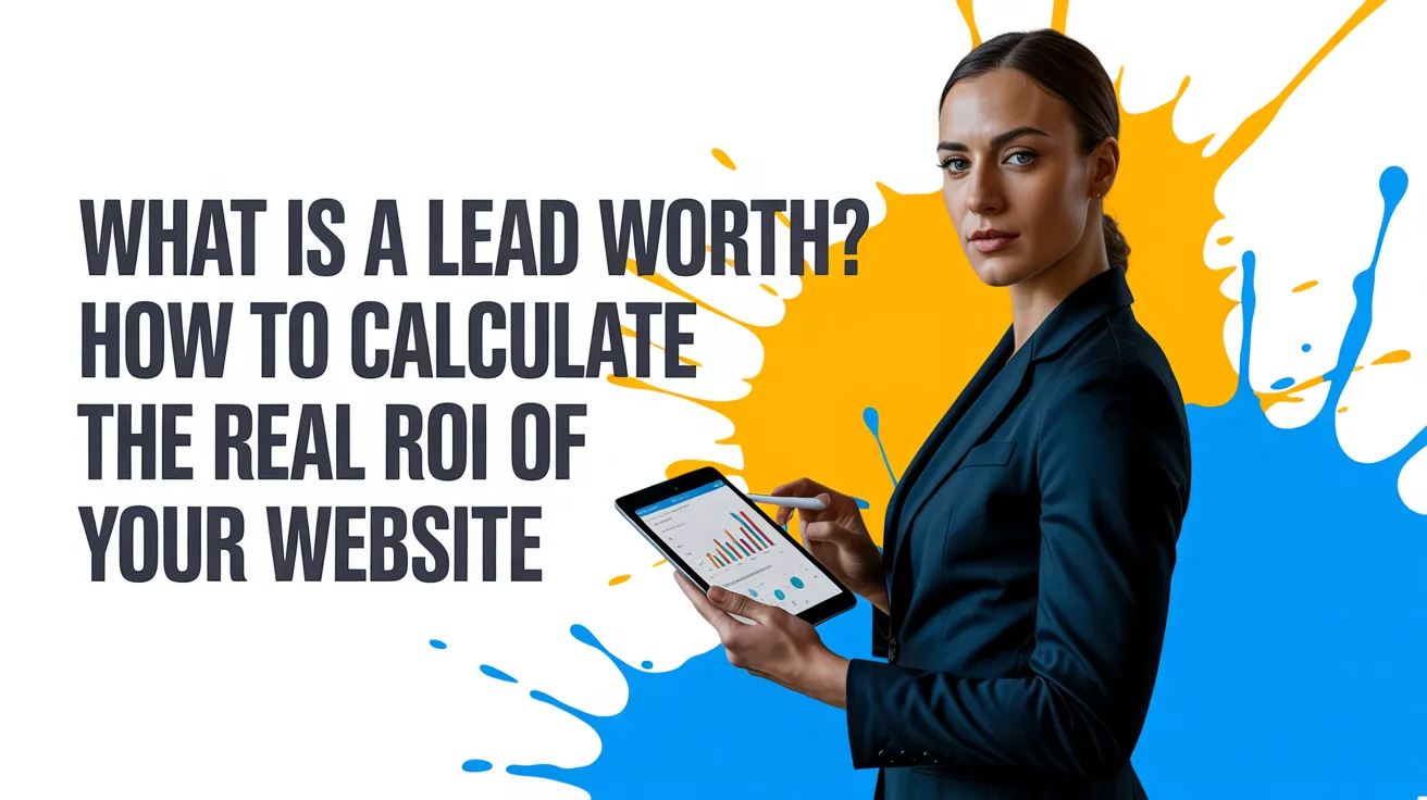 What Is a Lead Worth How to Calculate the Real ROI of Your Website
