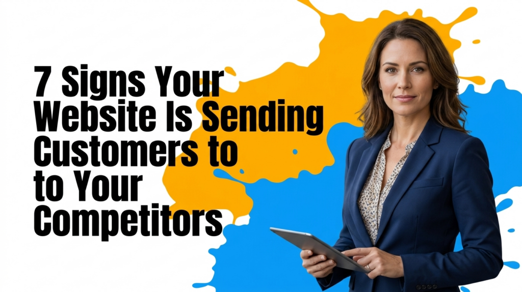 7 Signs Your Website Is Sending Customers to Your Competitors