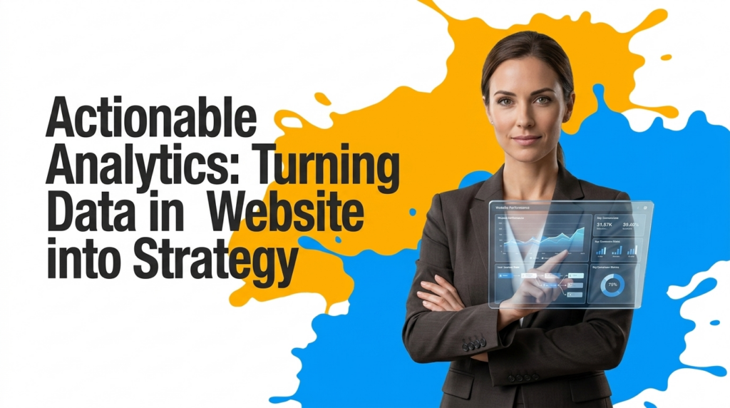 Actionable Analytics Turning Website Data into Strategy