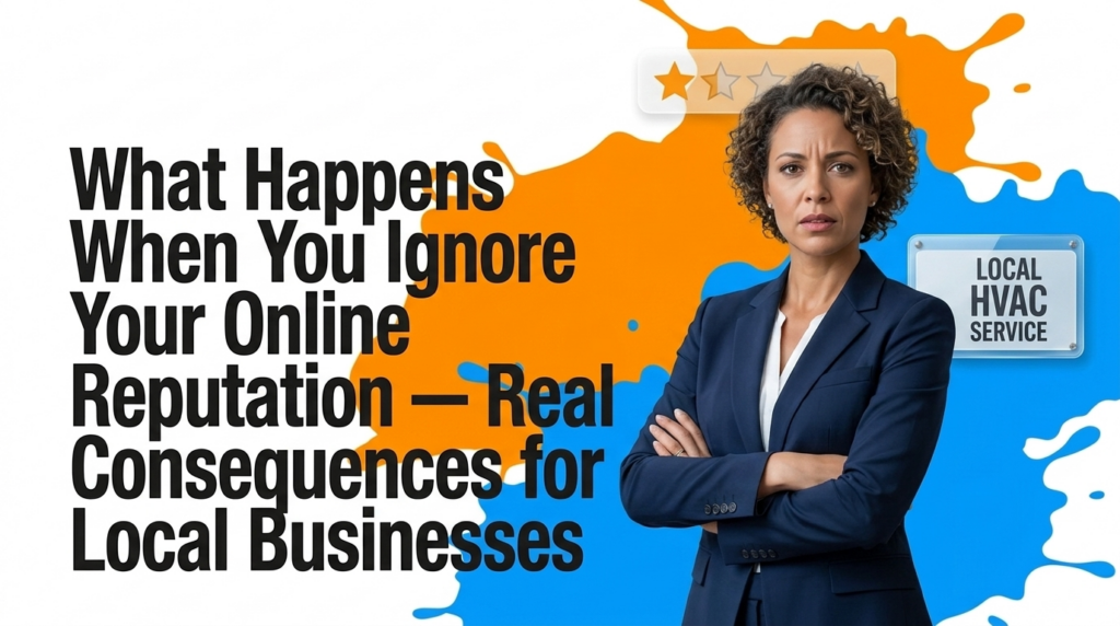 What Happens When You Ignore Your Online Reputation—Real Consequences for Local Businesses
