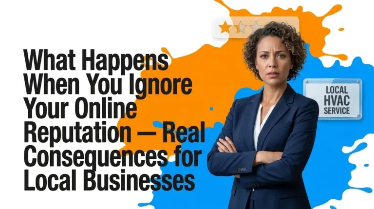 What Happens When You Ignore Your Online Reputation—Real Consequences for Local Businesses
