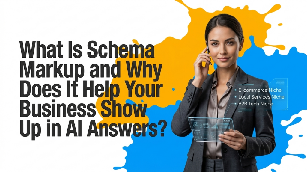 What Is Schema Markup and Why Does It Help Your Business Show Up in AI Answers