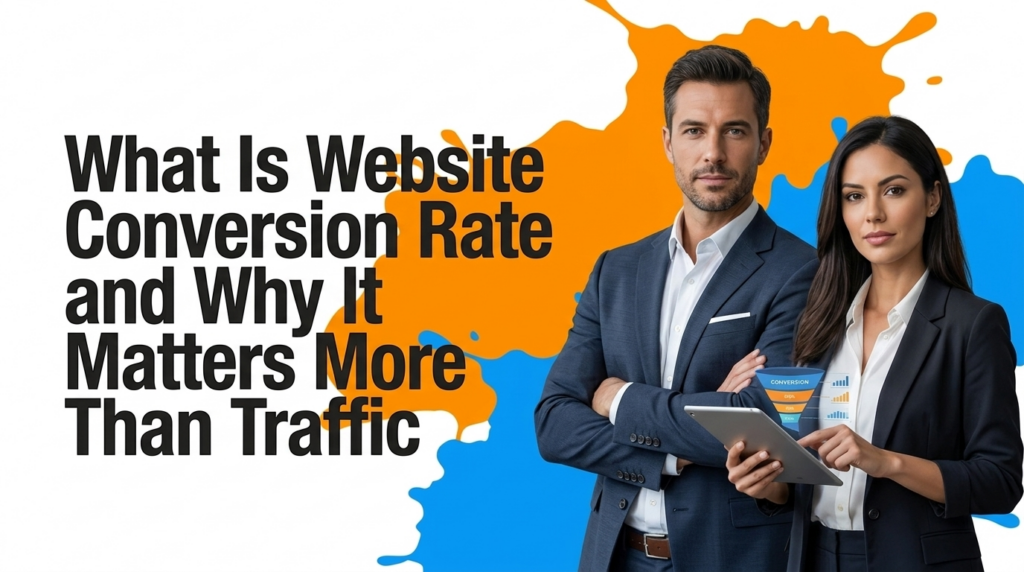 What Is Website Conversion Rate and Why It Matters More Than Traffic