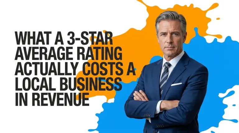 What a 3-Star Average Rating Actually Costs a Local Business in Revenue