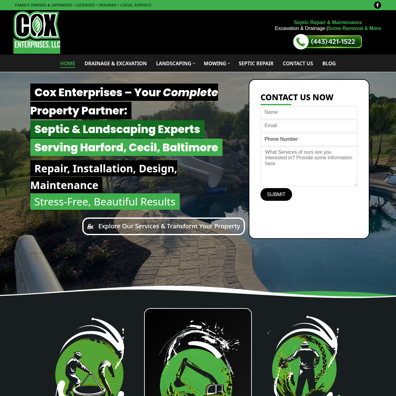 Homepage of the Cox Enterprises LLC website